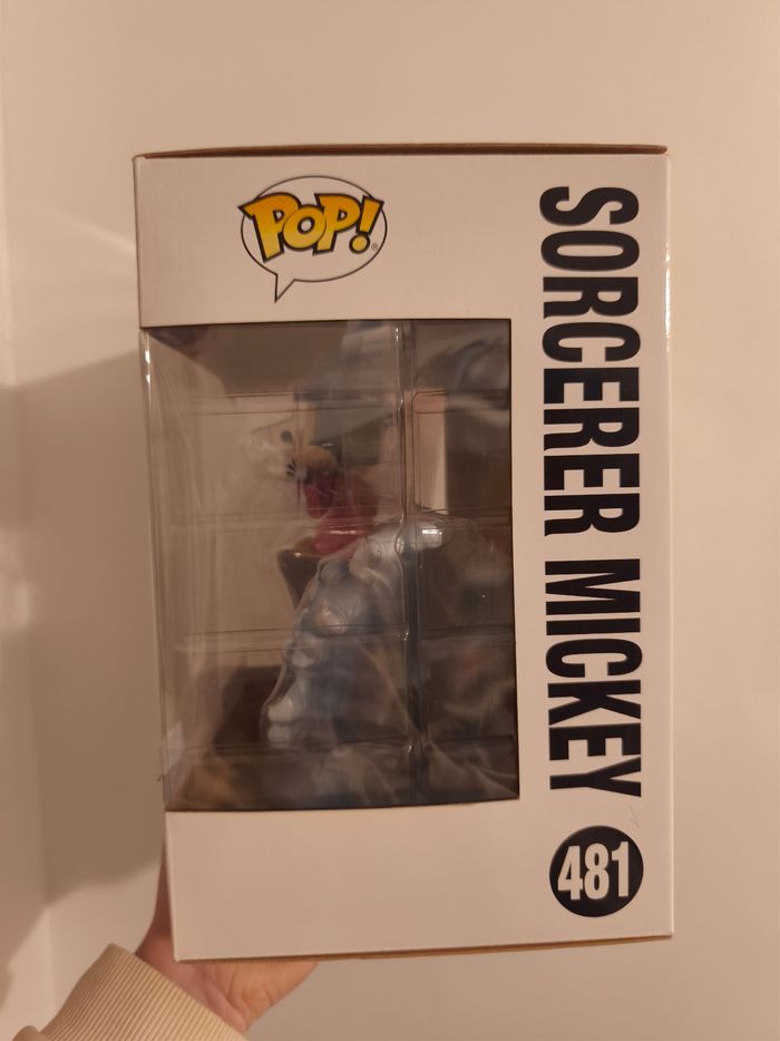 Funko pop Disney Mickey fantasia sorcerer 481 figurine - photo numéro 2