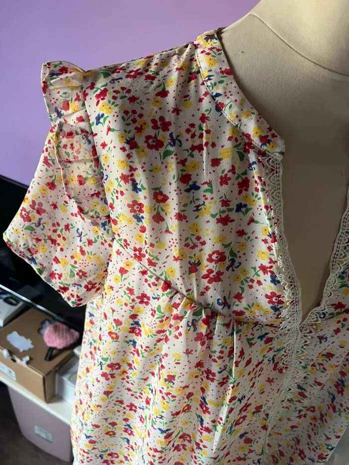 Haut fleuri kilky - photo numéro 2