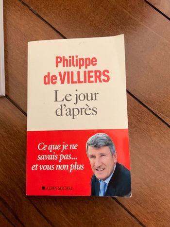 livre philippe de villiers le jour d après  albin michel