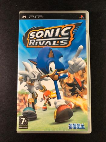 Jeux Sony psp sonic rivals complet