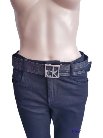Calvin Klein - Ceinture noire - 95 cm