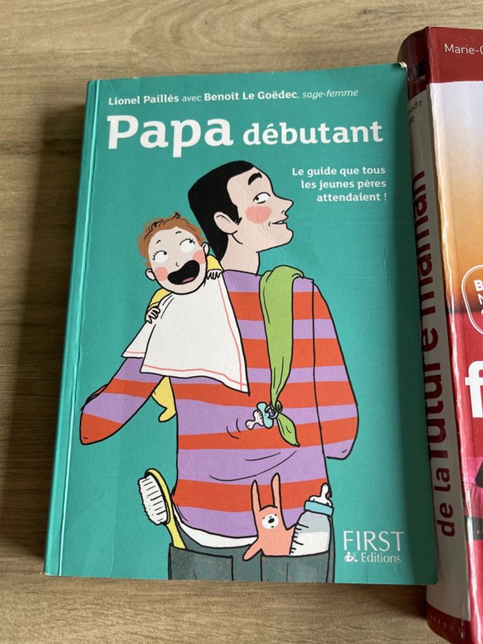 Duo de livre Papa débutant et future maman - photo numéro 2