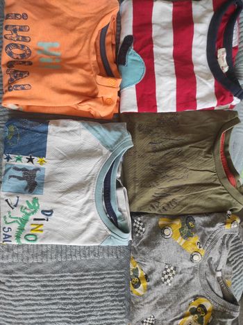 Lot t-shirt manches courtes