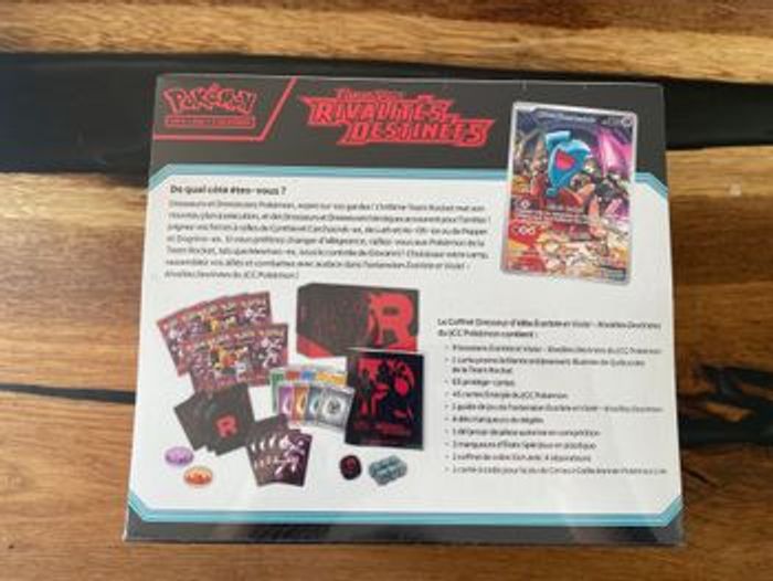 Pokémon - Coffret Dresseur d'Élite (ETB) EV10 Rivalités Destinées FR - photo numéro 2