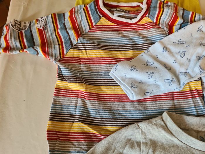 Lot 10 t shirts manches longues 9M Disney mickey Kitchoun Orchestra TAO - photo numéro 7