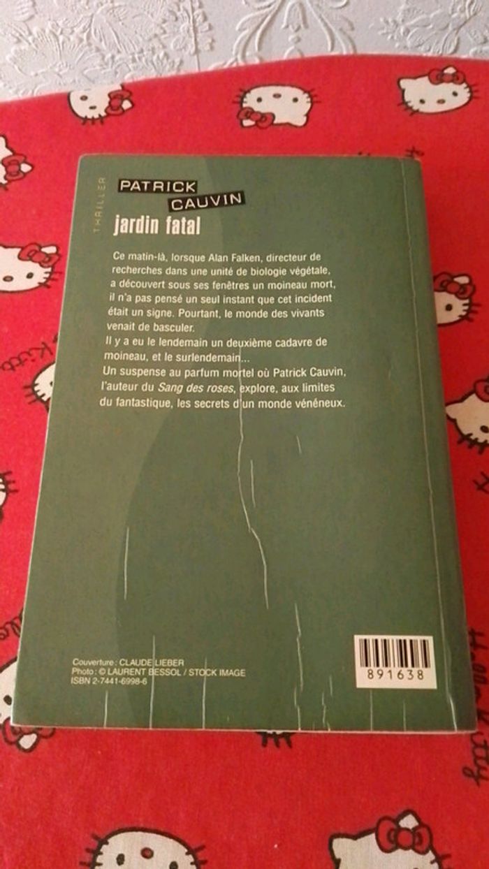 Livre « jardin fatal» - photo numéro 2