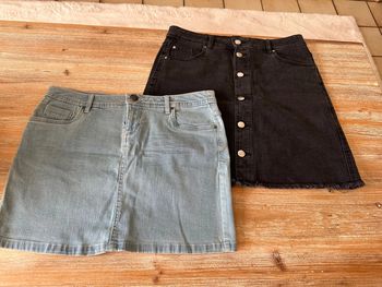 Lot de 2 jupes en jean 38