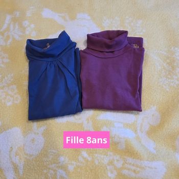 Sous-pull fille 8ans