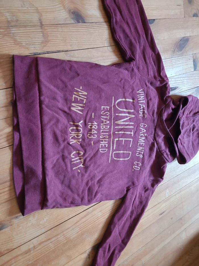 Pull bordeaux - photo numéro 3