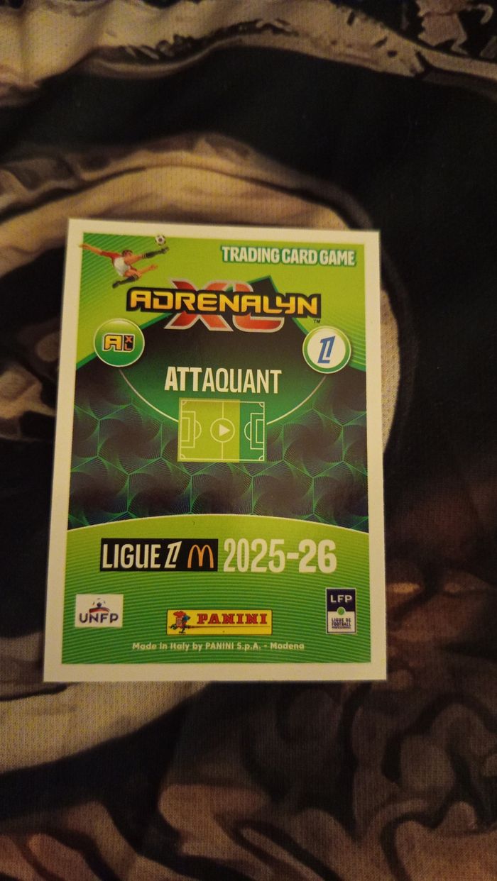 Carte Panini Adrenalyn XL Pablo Pagis 2025-26 Ligue 1 - photo numéro 2