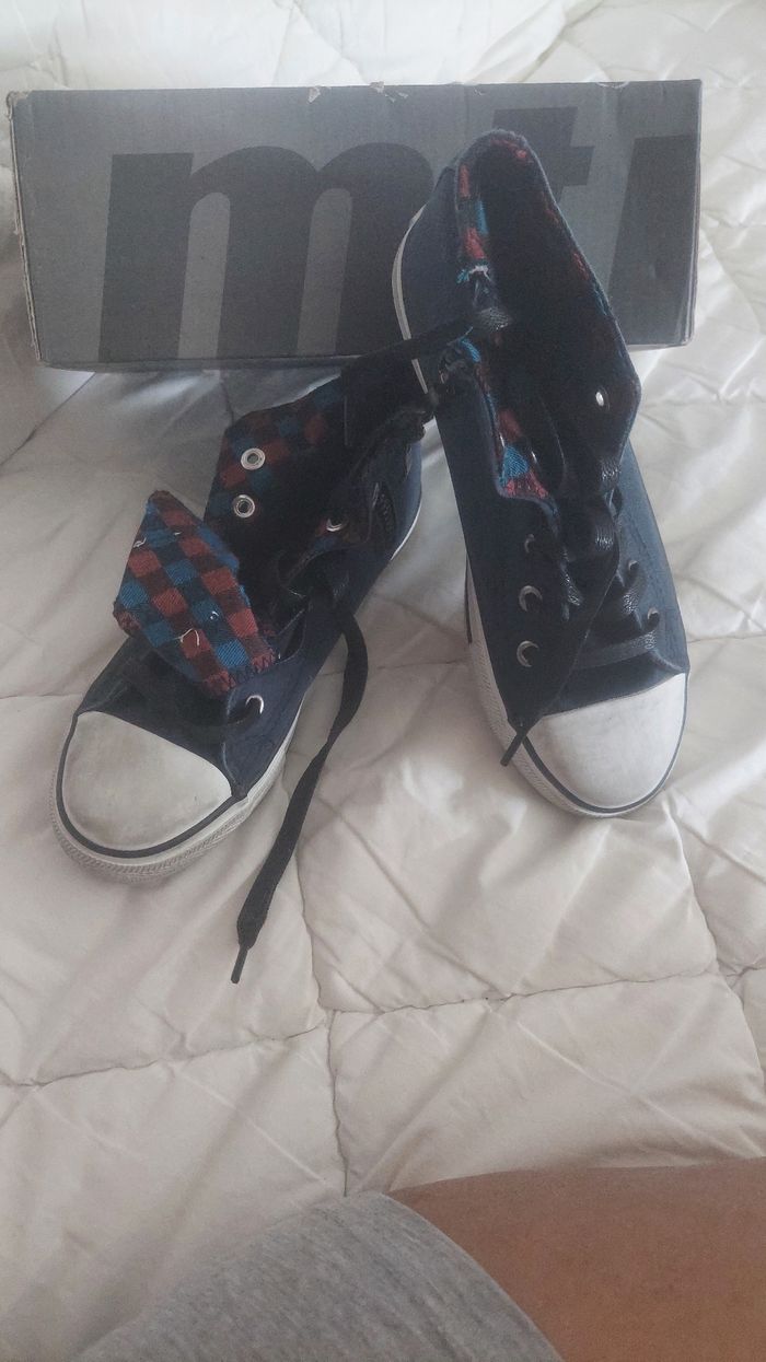 Chaussures toiles Marine - photo numéro 3