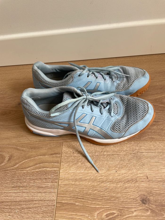 Baskets de sport Asics bleu – taille 42 - photo numéro 2