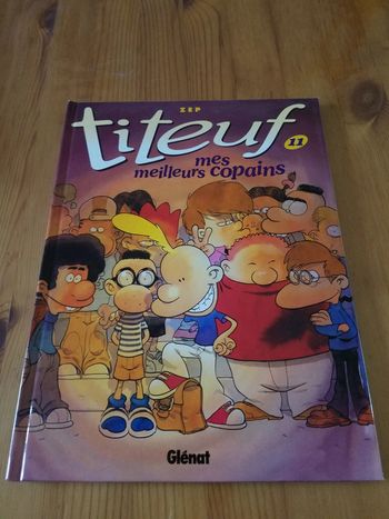 Livre titeuf mes meilleurs copains