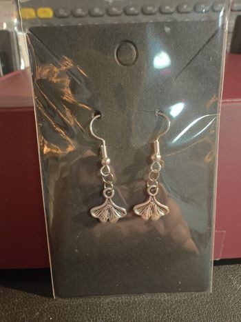 Boucles d'oreilles à feuilles