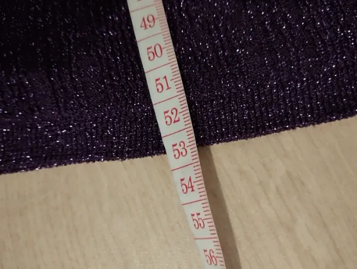 Blouse manches réglables violet à paillettes taille 40 Promod - photo numéro 6