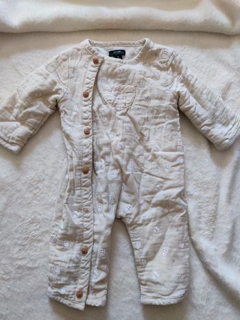 Combinaison épaisse lapin T.1 mois