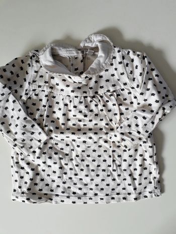 Tee-shirt manches longues 1 an