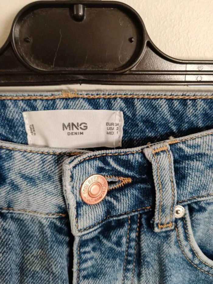 C23 jeans bleu mango 34 - photo numéro 3