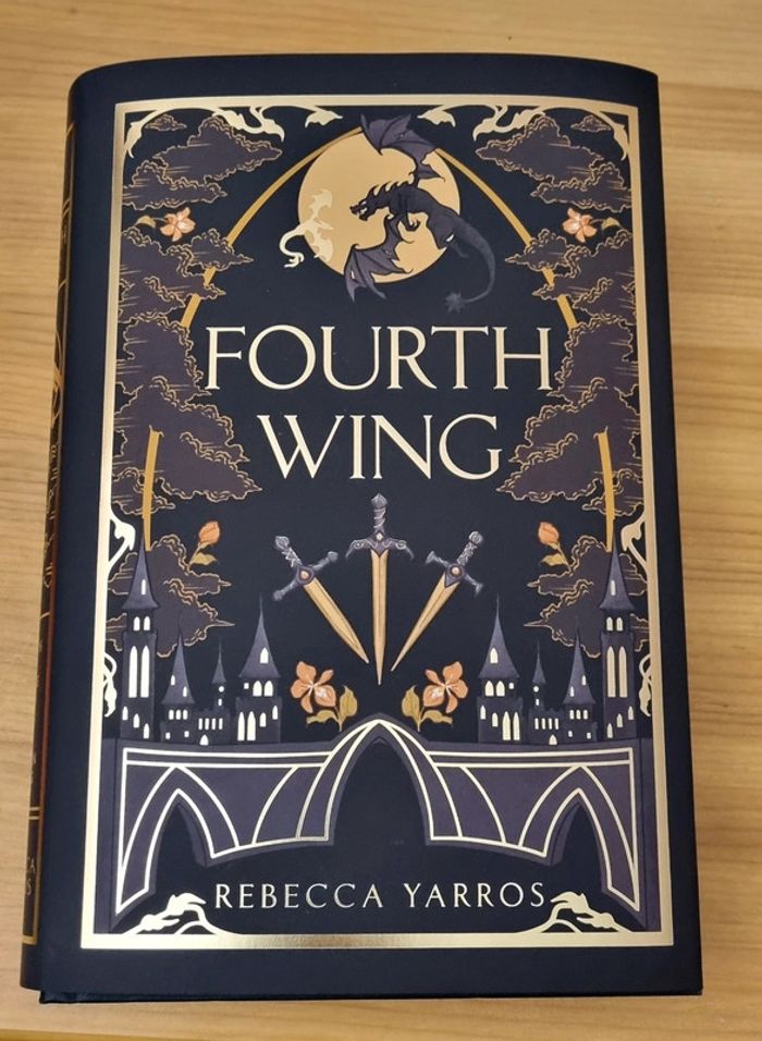 Fourth Wing special English eddition + limited Dust Jacket  + Goodies - photo numéro 2