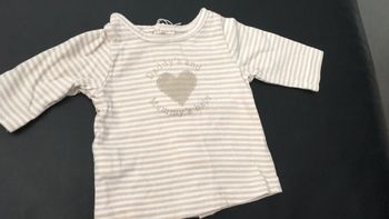 T-shirt à manches longues Fille Naissance