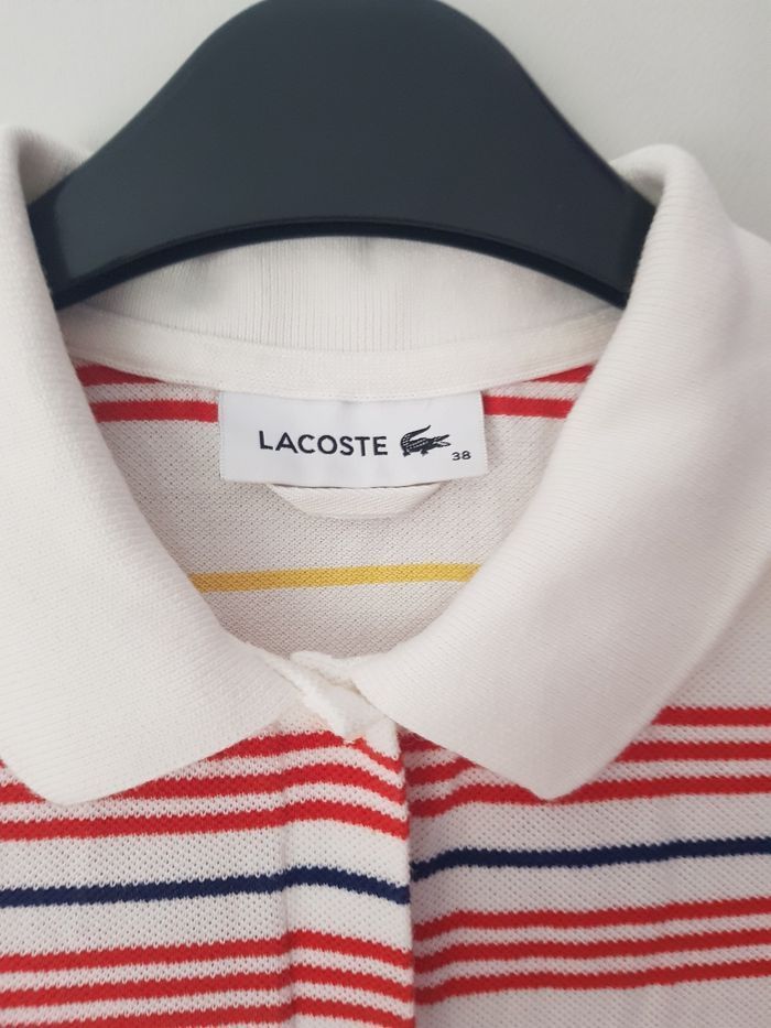 Magnifique robe longue à rayures taille 38 Lacoste - photo numéro 3