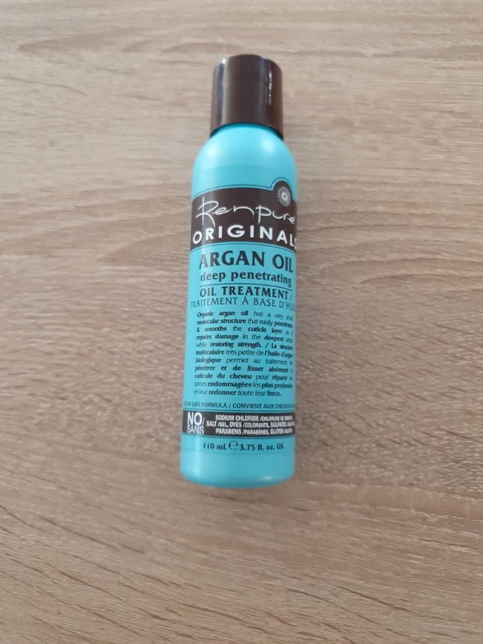 Soin huile argan