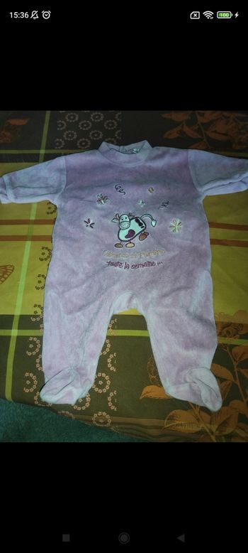 Pyjama bébé e15