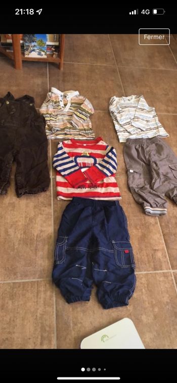 Lot 3 ensembles 18 mois