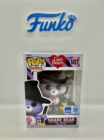 Funko Pop Care Bears Share Bear 1417 Comic Con
