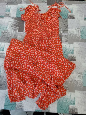 Robe à fleur
