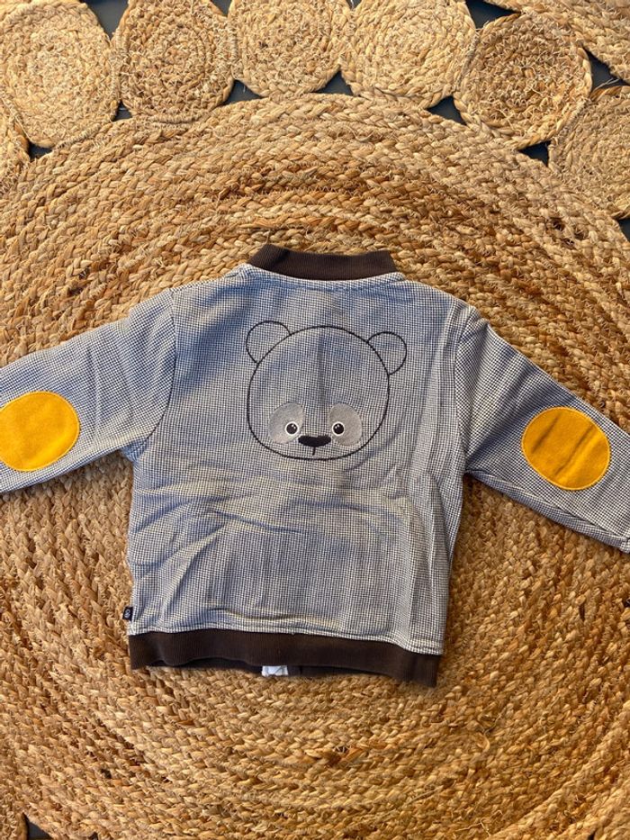 Veste pull zip garçon 24 mois Obaibi - photo numéro 3