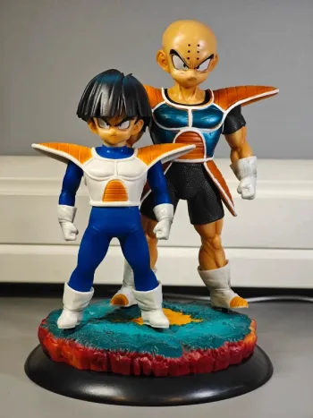 Figurine Dragon Ball Z : Gohan & Krilin / Kuririn Namek 22cm neuve sans boîte