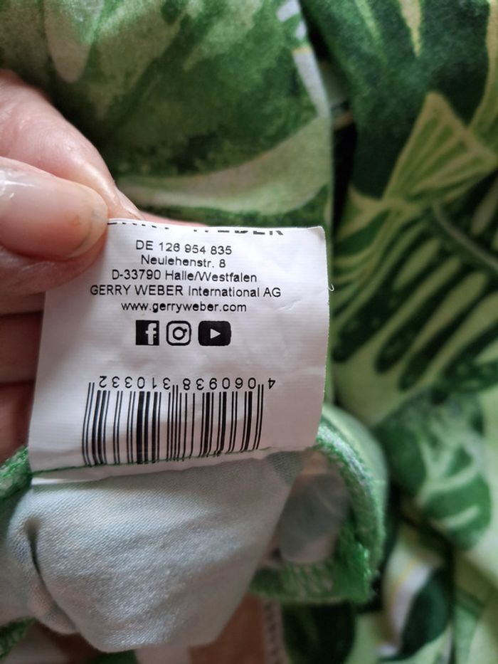 Jupe culotte par Gerry Weber , polyester, étiquette retirée verfiez vos mesures - photo numéro 5