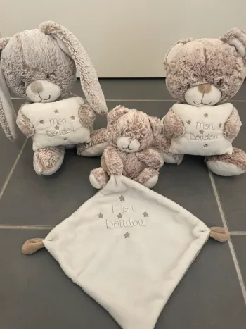 Lot de 3 doudou