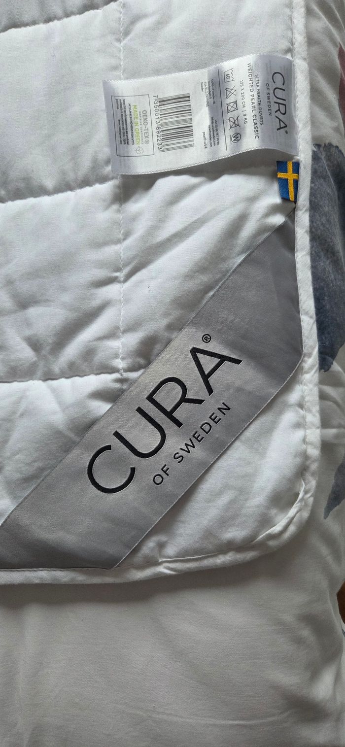 Couette lestée 7 kg Cura Of Sweden + 2 housses + 2 taies + sac de transport - photo numéro 2
