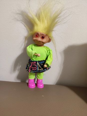 figurine troll mécanique