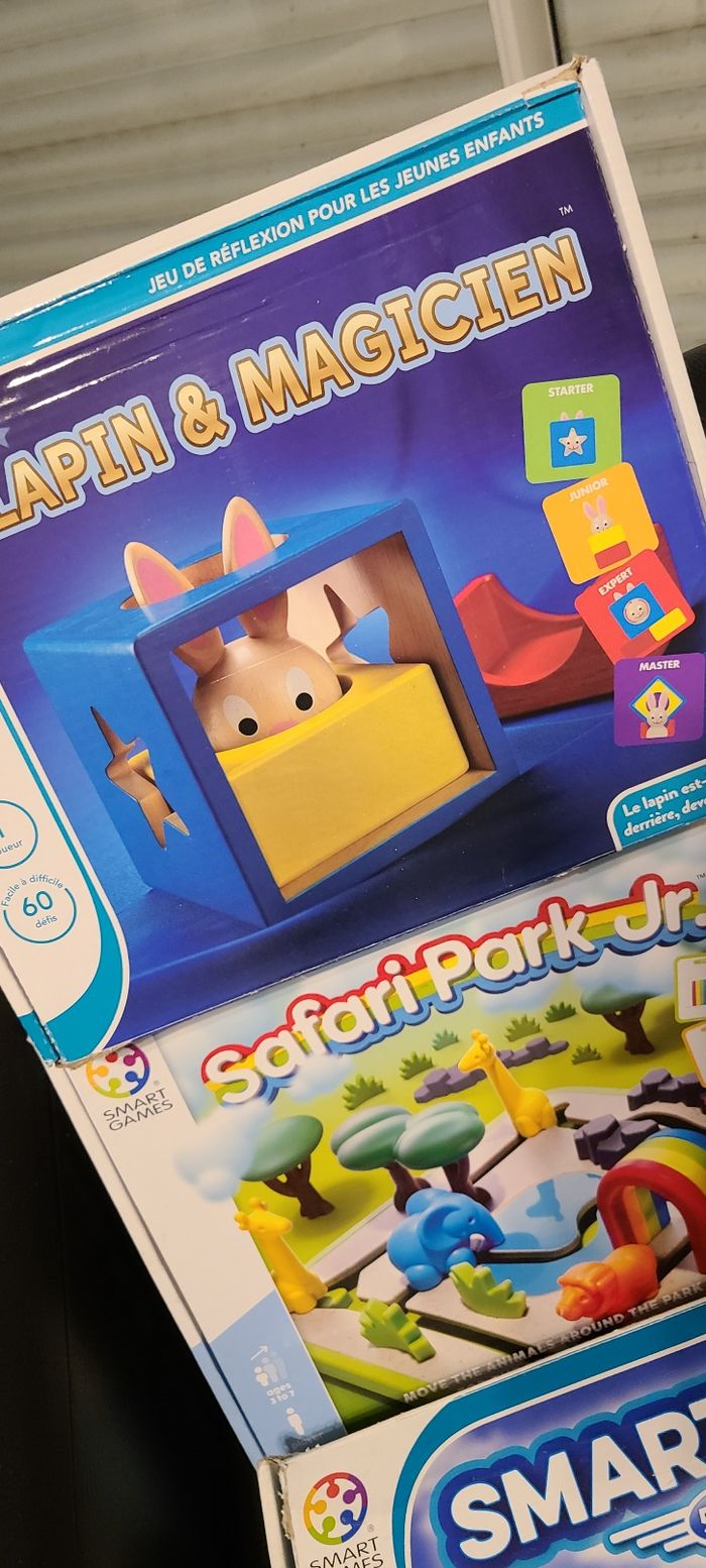 Lot de 3 jeux smartgames - photo numéro 2