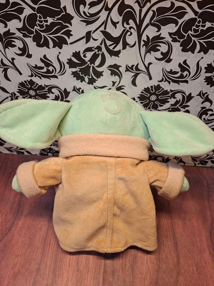 Peluche star wars grogu bébé yoda - photo numéro 2