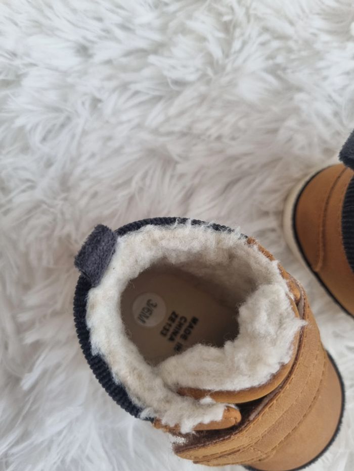 Baskets fourrées Kiabi 3/6 mois - photo numéro 3