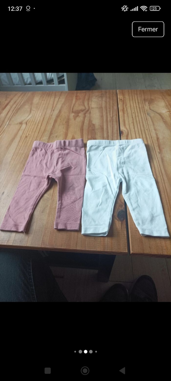 Lot de vêtement pantalon est 1 short bébé - photo numéro 8