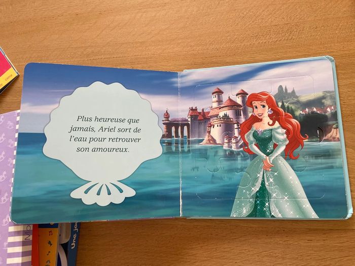 Mon livre puzzle la petite sirène - photo numéro 6