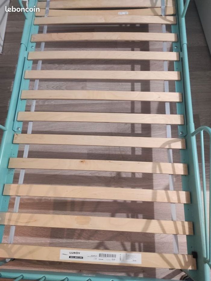 Lit enfant métal extensible 80x130/200 - photo numéro 3