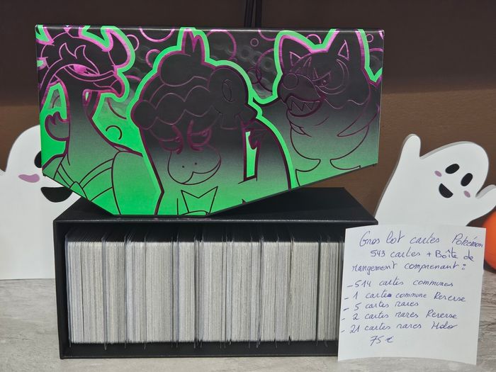 Lot de 543 cartes plus boîte de rangement - photo numéro 4