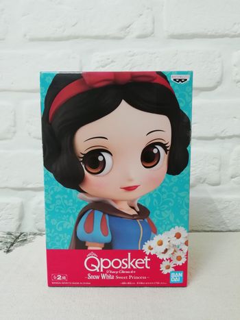 Figurine Blanche-Neige Sweet Princess Q Posket Snow White Disney Characters Ver. A - banpresto