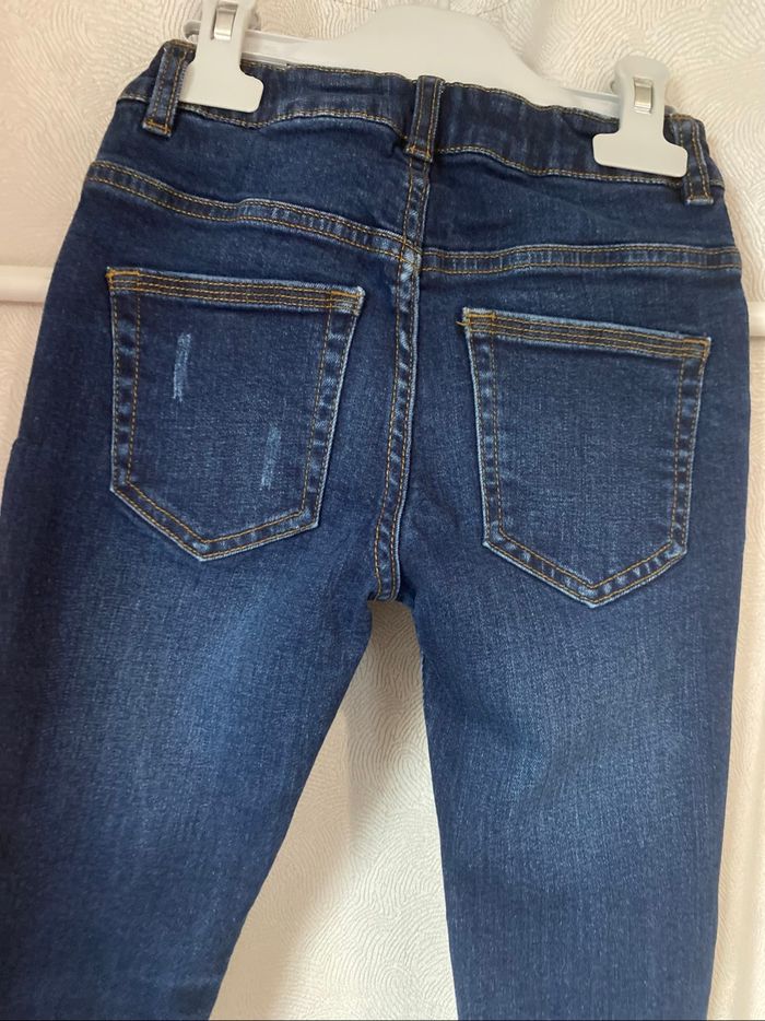 Jeans slim troué 7-8 ans Tex - photo numéro 7