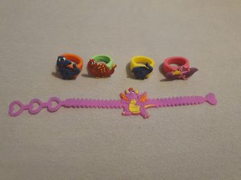 Lot de bijoux enfant dinosaures
