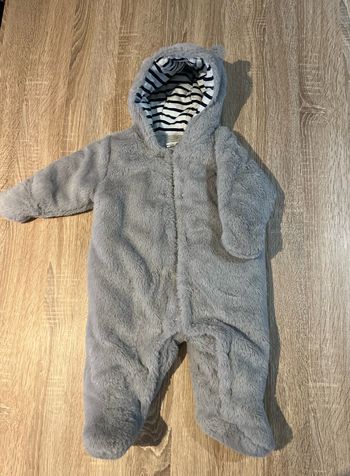 Combinaison polaire grise