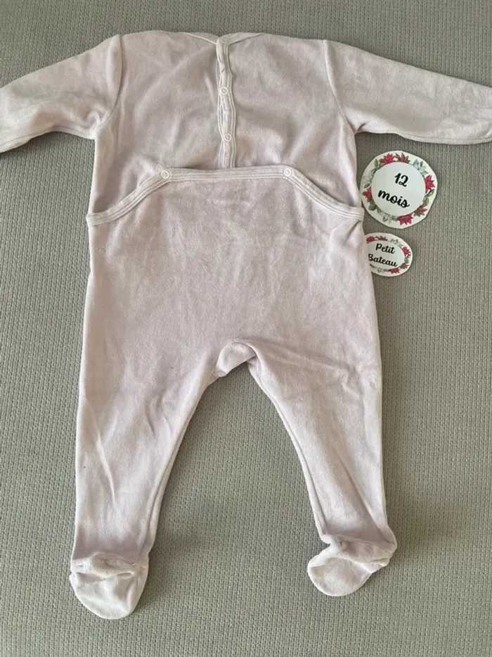 Pyjama petit bateau 12 mois très bon état - photo numéro 4