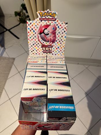 Pokémon Display de 9 Bundles mixtes