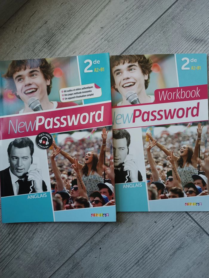 New Password manuel+workbook